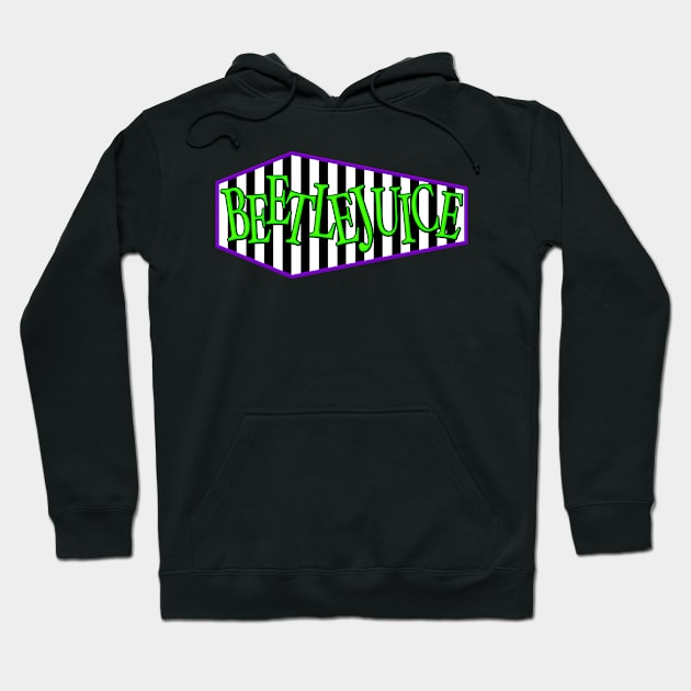 Beetlejuice Coffin Hoodie by RavenWake